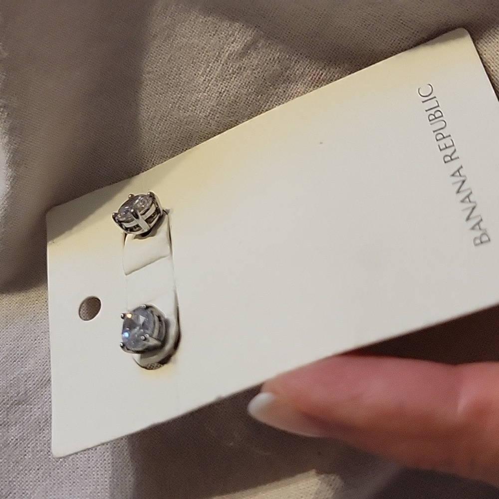 Banana Republic CZ Studs